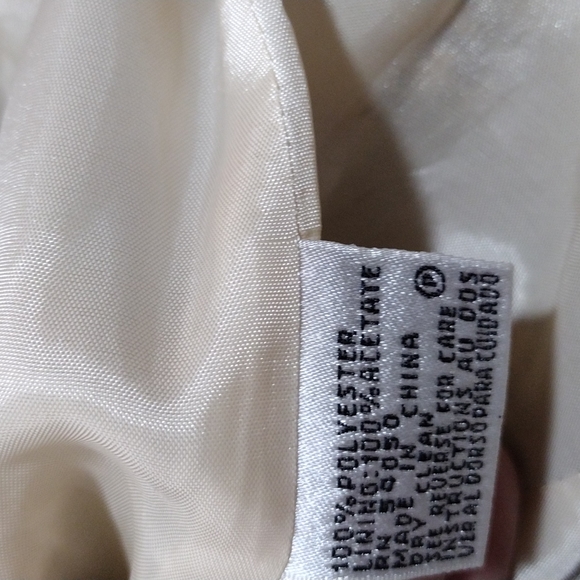 Le Suit Petite Ladies Grey/Black/ Ivory Waist Suit Jacket SZ 12p - Picture 9 of 11